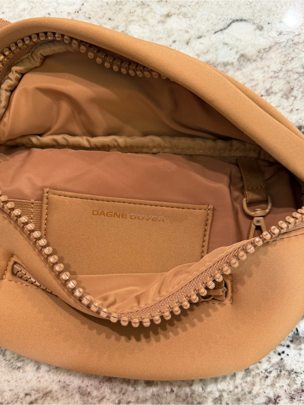 Dagne Dover Ace Neoprene Fanny Pack Camel - Picture 2 of 6